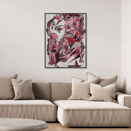 The Things We Could Not Finish During Confinement - Canvas Art Print