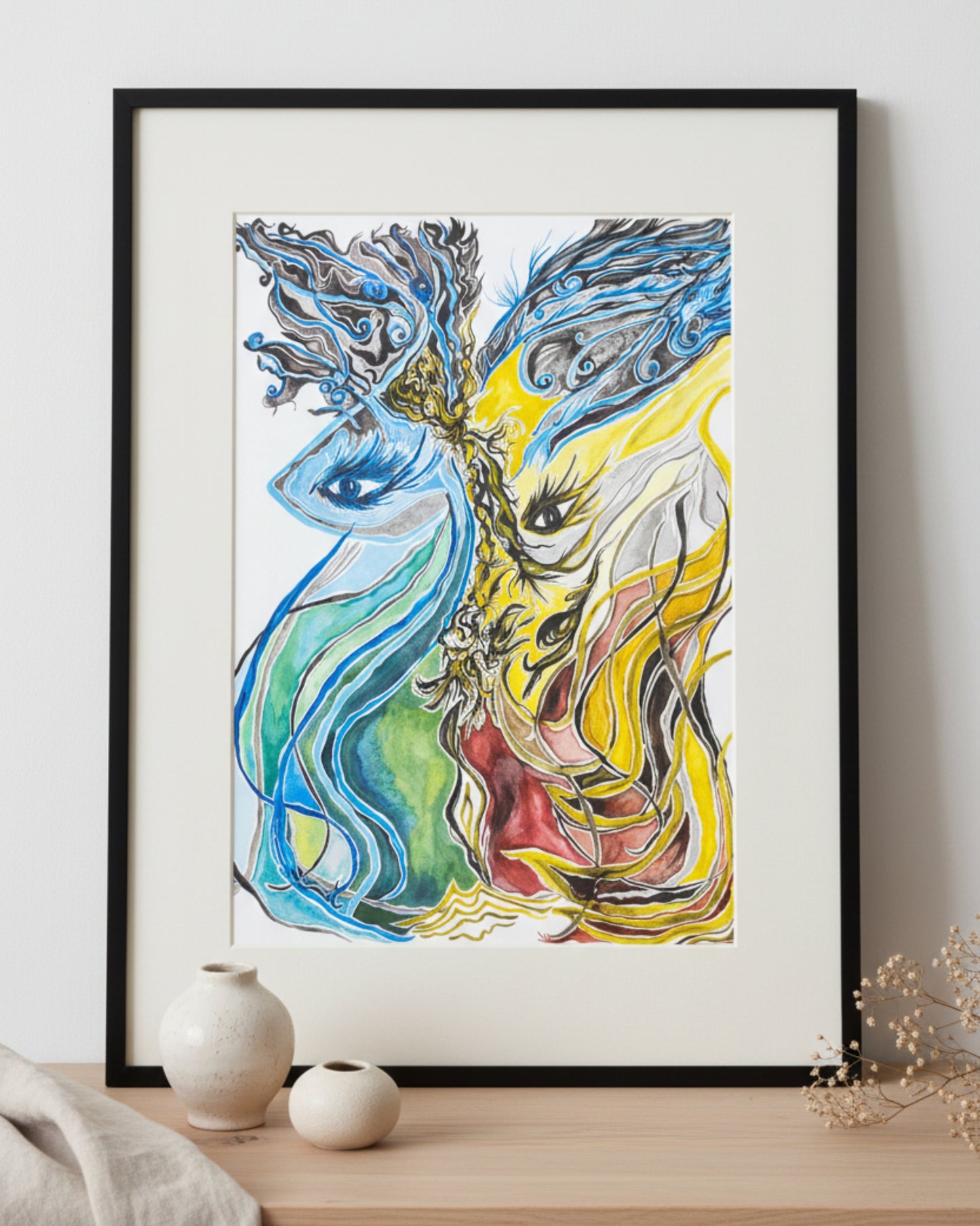 The Big Eyes - Original Painting