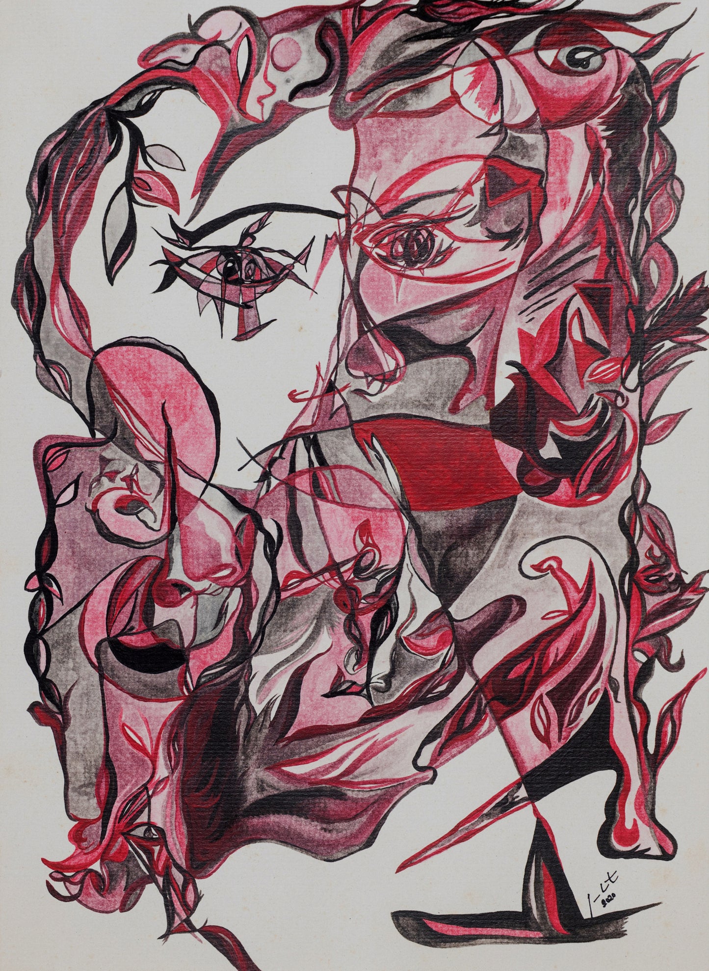 The Things We Could Not Finish During Confinement - Original Fine Art Painting