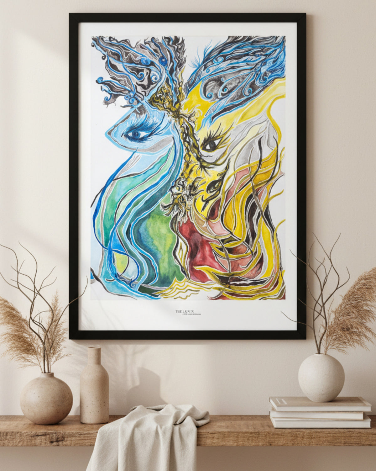 The Big Eyes - Print on Fine Art Paper