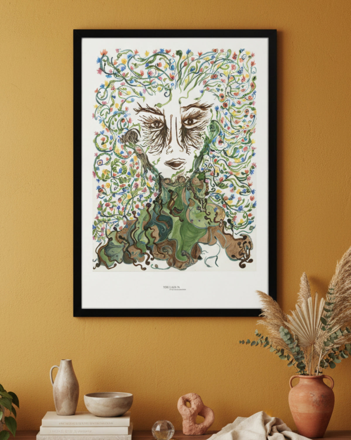 Lady Earth - Print on Fine Art Paper