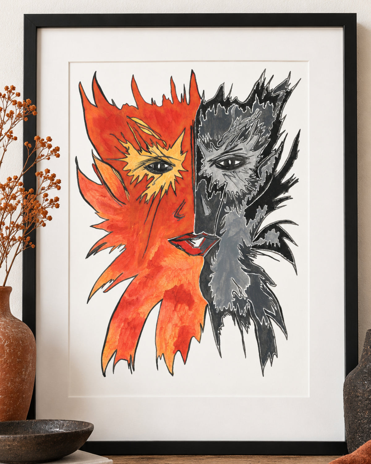Half Asleep Half Awake - Original Painting