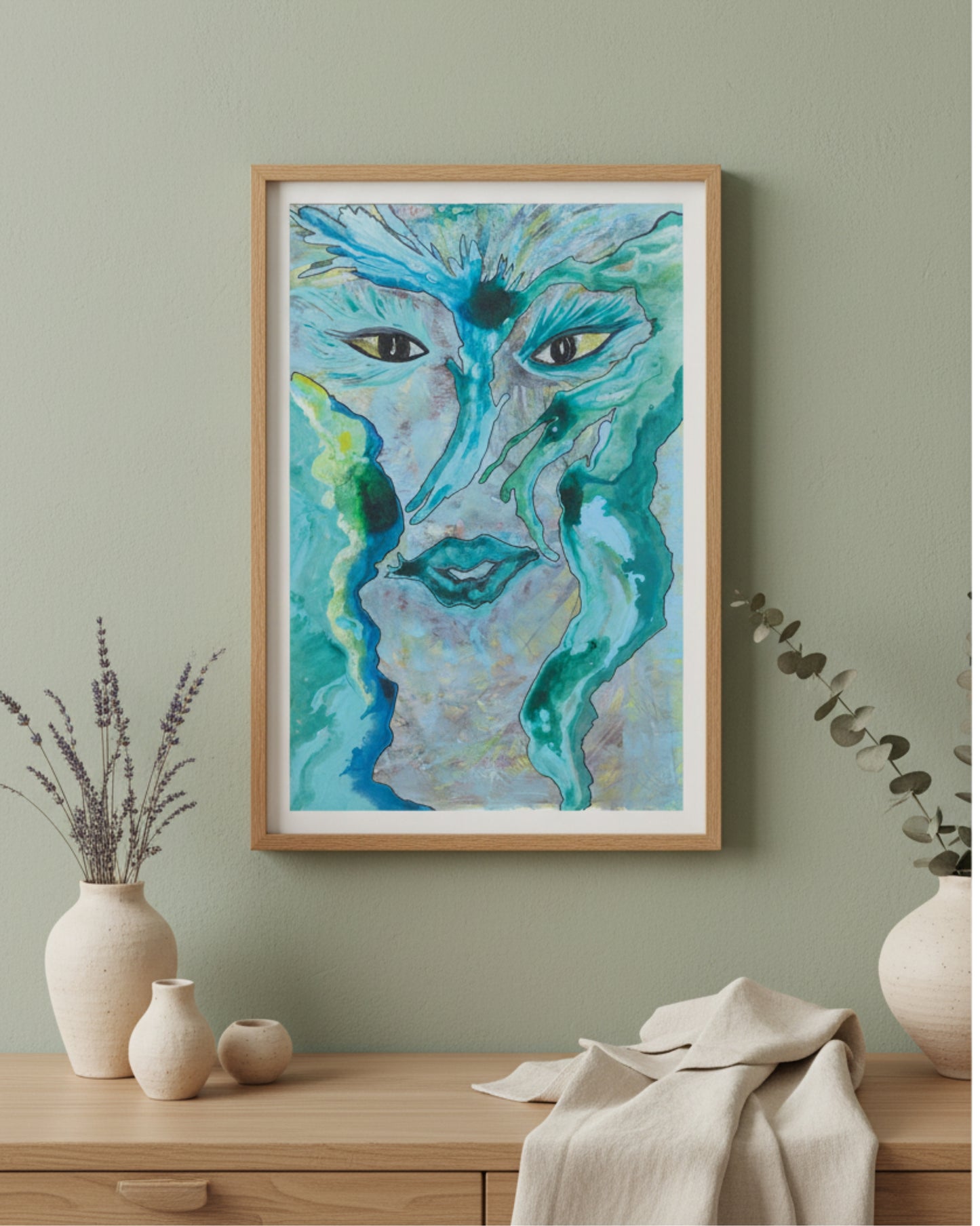 The Water Lord - Original Painting