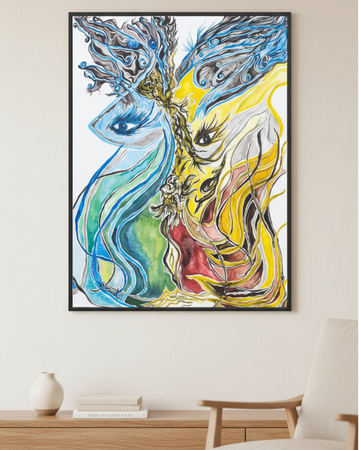 The Big Eyes - Canvas Art Print