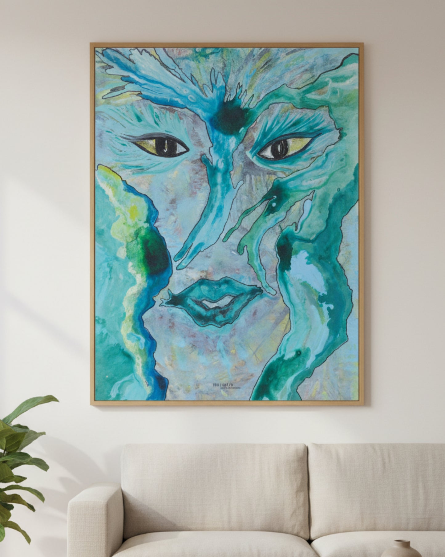 The Water Lord - Canvas Art Print