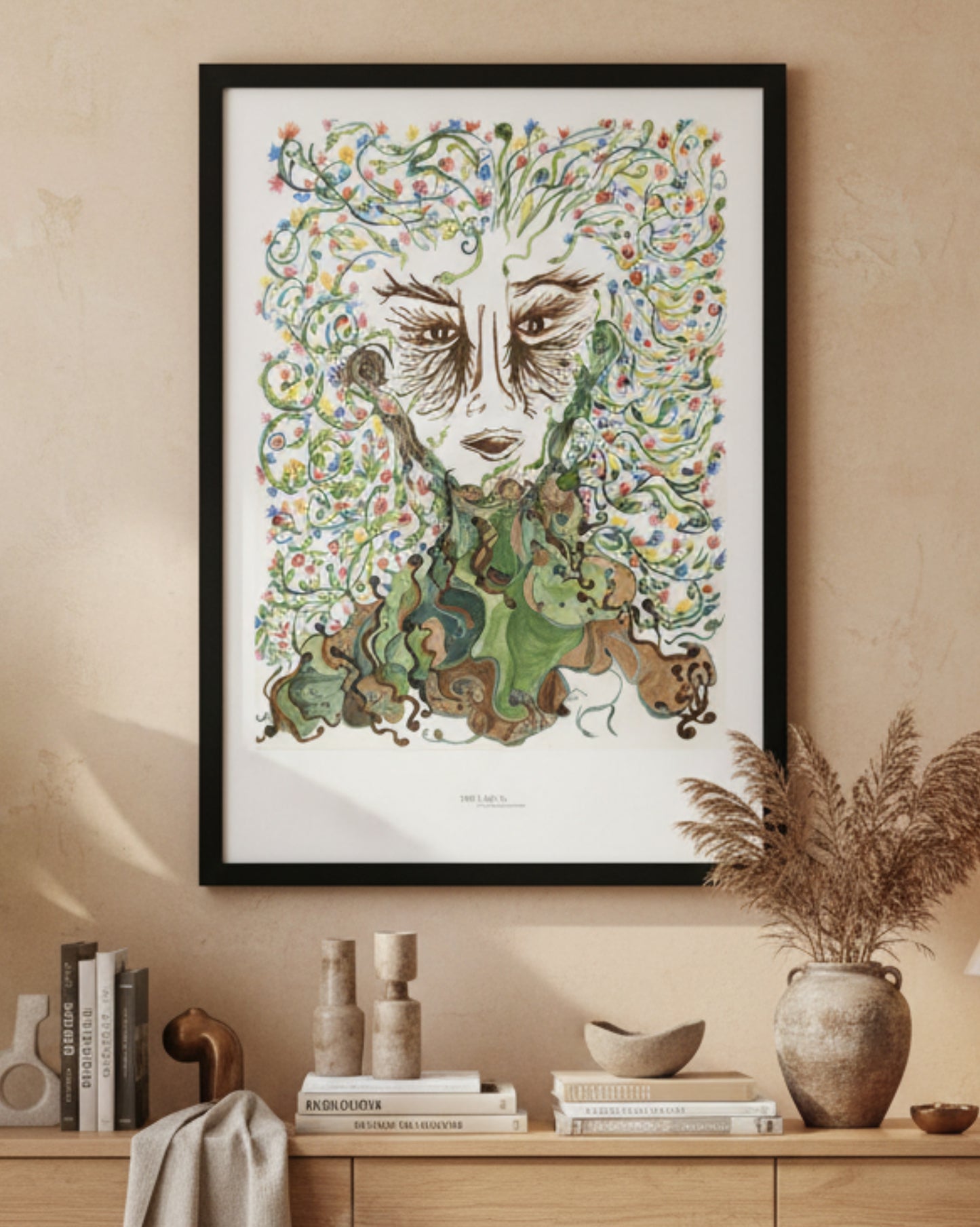 Lady Earth - Print on Fine Art Paper