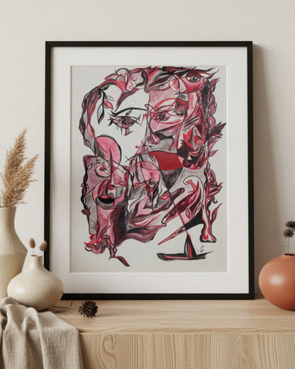 The Things We Could Not Finish During Confinement - Original Painting