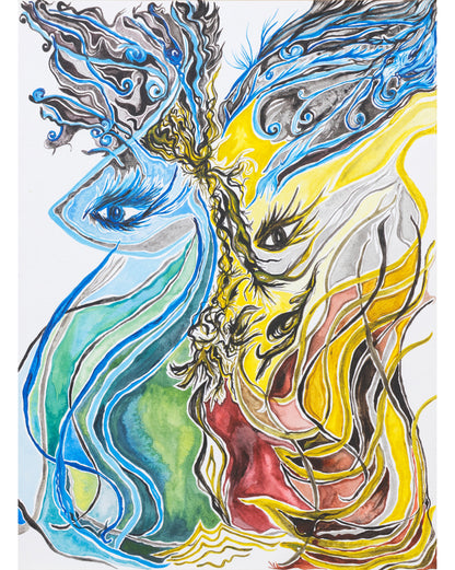 The Big Eyes - Print on Fine Art Paper