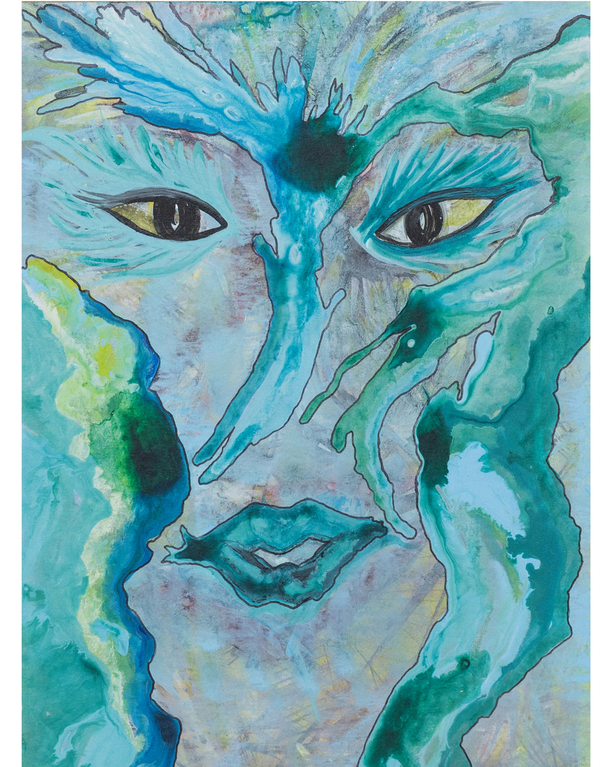 The Water Lord - Canvas Art Print