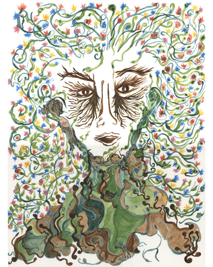 Lady Earth - Canvas Art Print