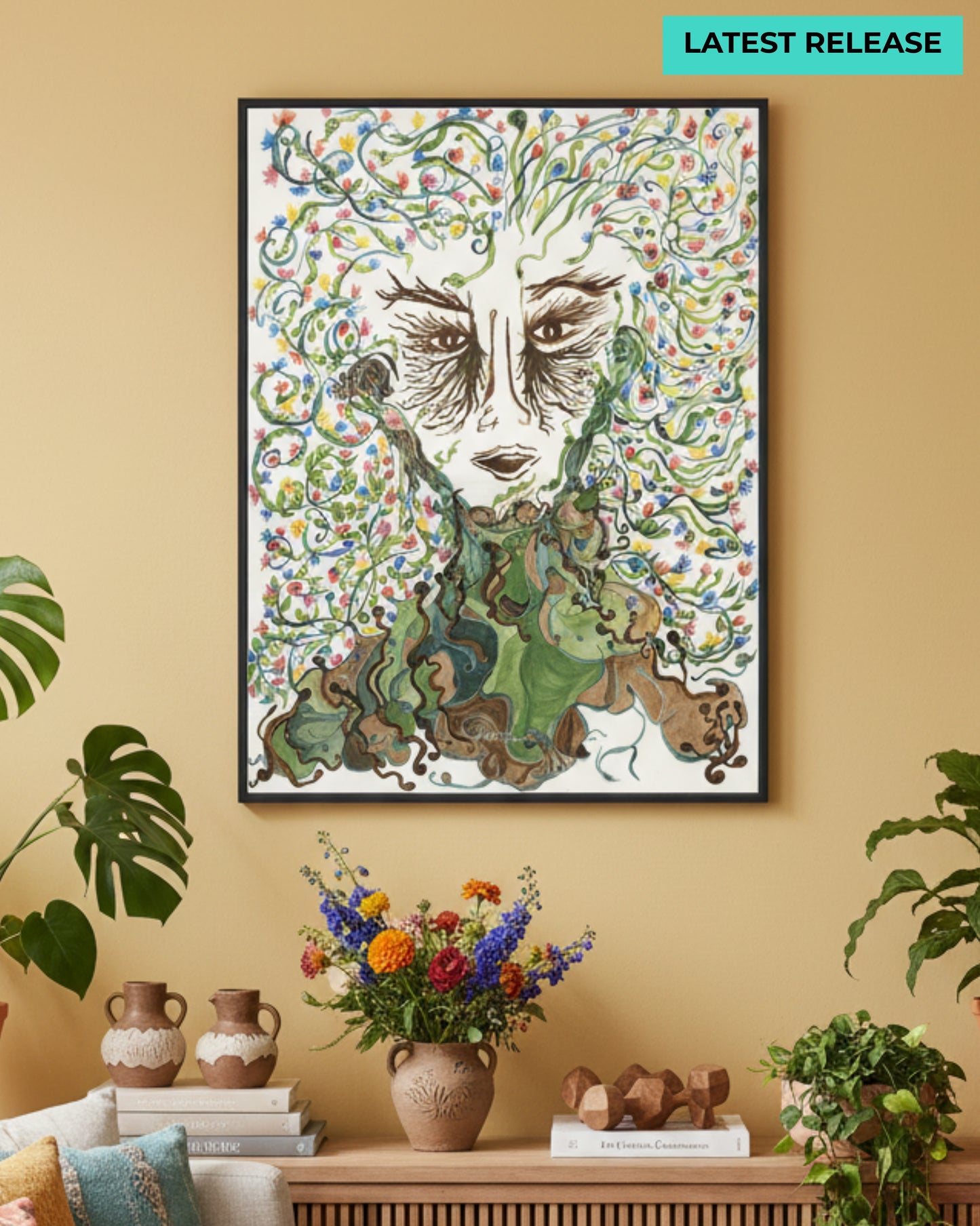 Lady Earth - Canvas Art Print