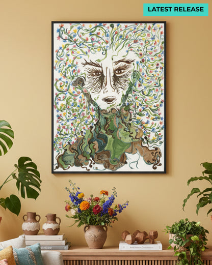 Lady Earth - Canvas Art Print