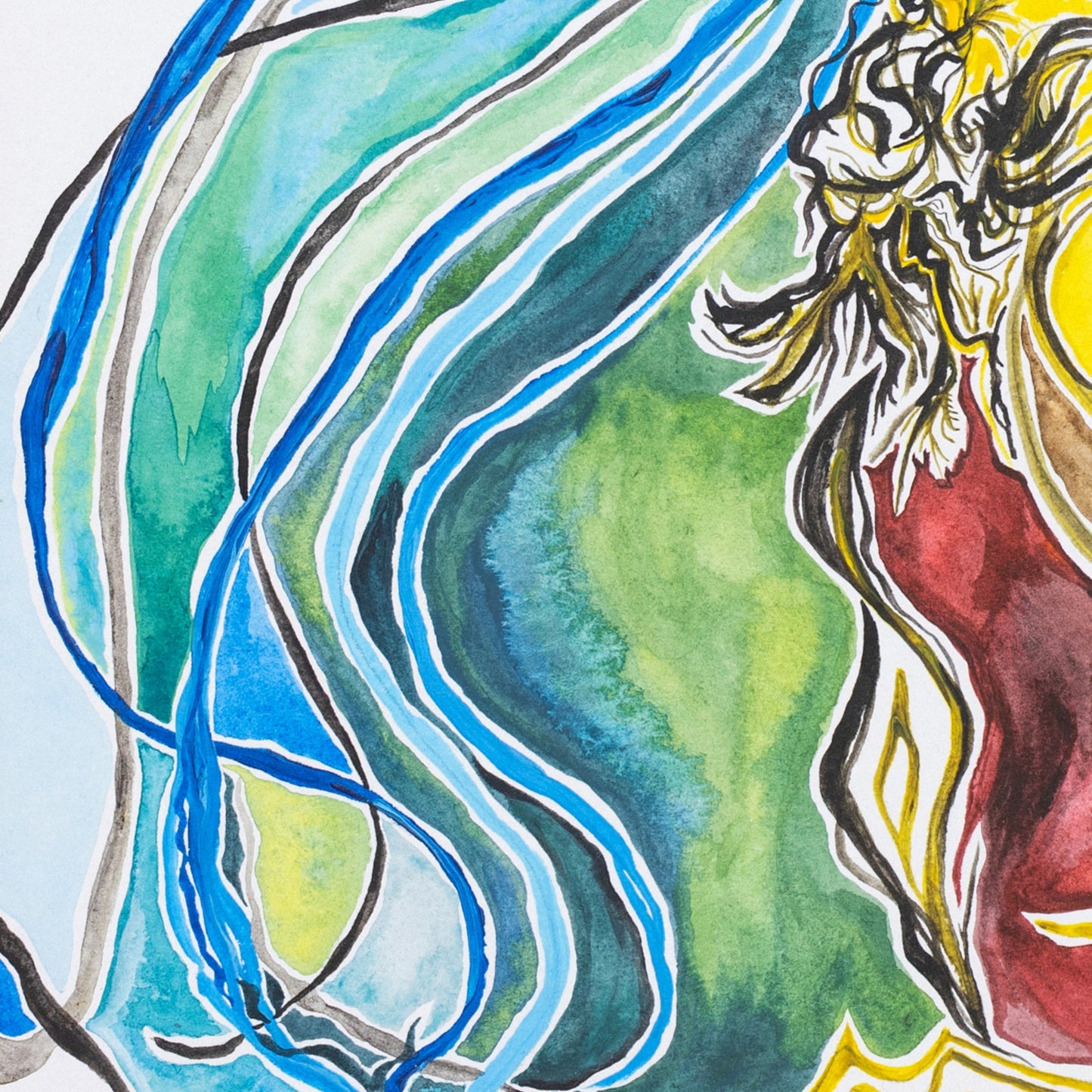 The Big Eyes - Print on Fine Art Paper