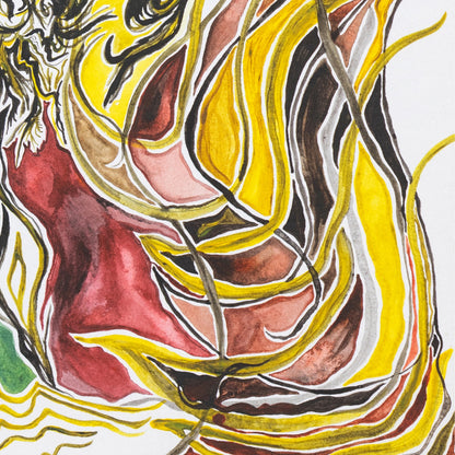 The Big Eyes - Original Fine Art Painting