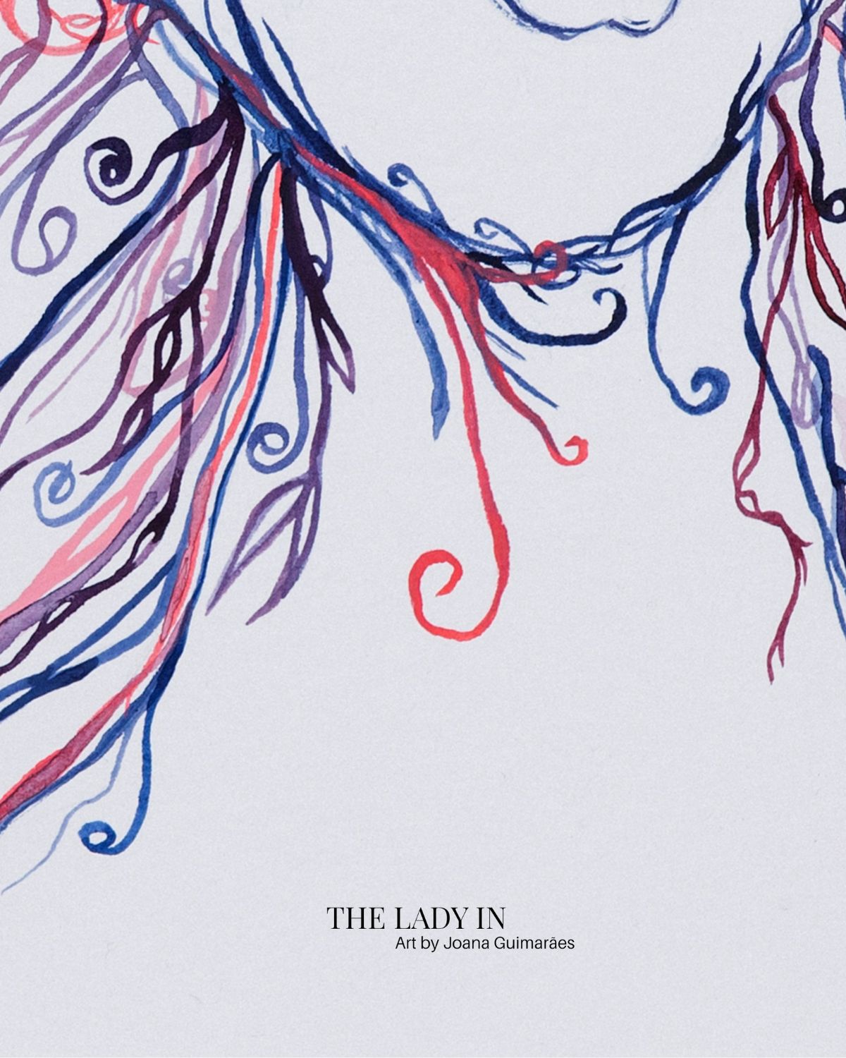 The Lady Creating - Canvas Art Print