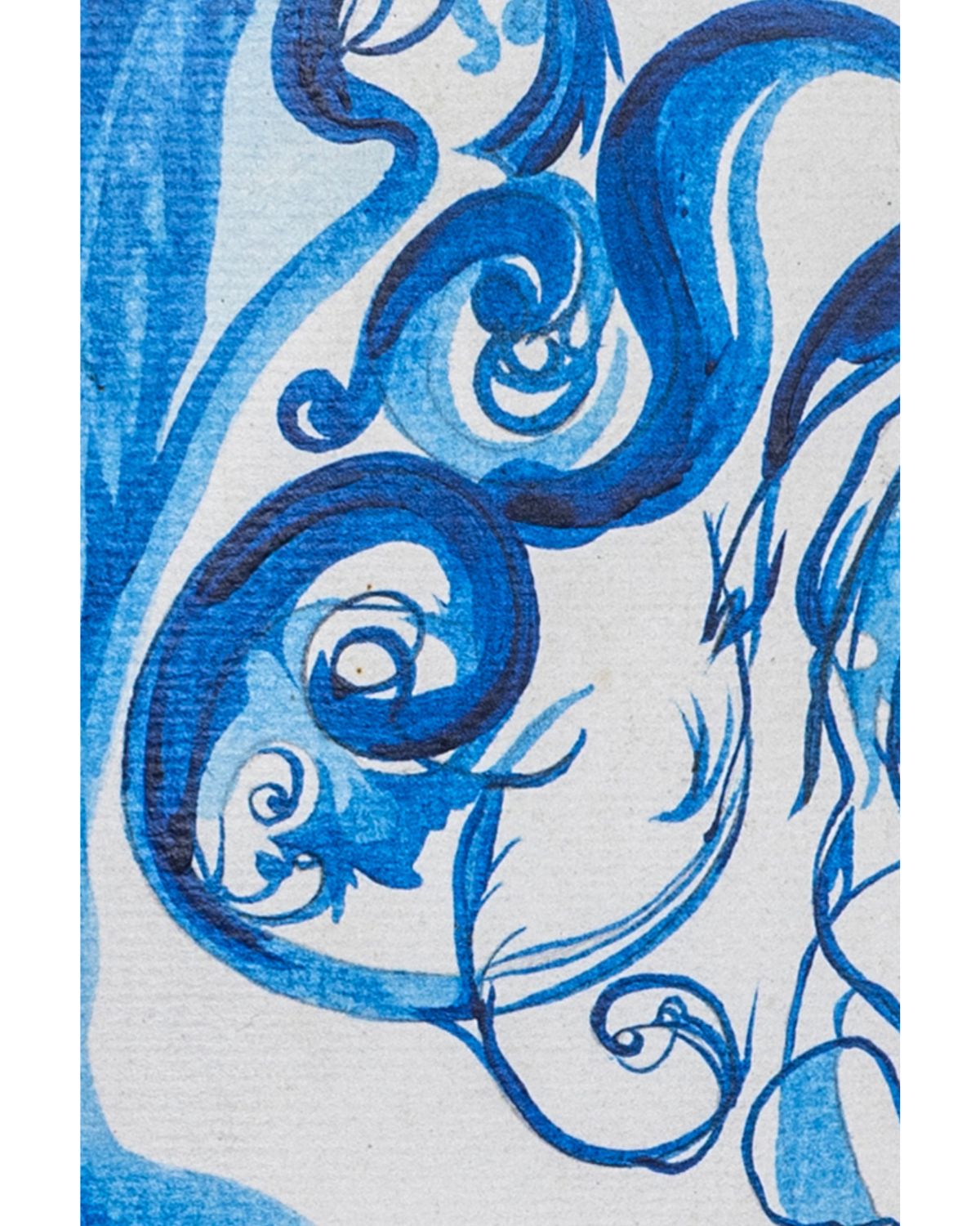 The Lady in the Mirror in the Morning - Print on Fine Art Paper