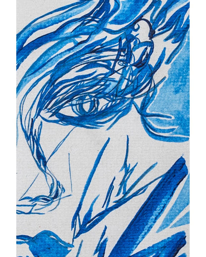 The Lady in the Mirror in the Morning - Print on Fine Art Paper