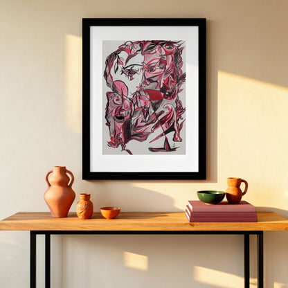 The Things We Could Not Finish During Confinement - Original Fine Art Painting