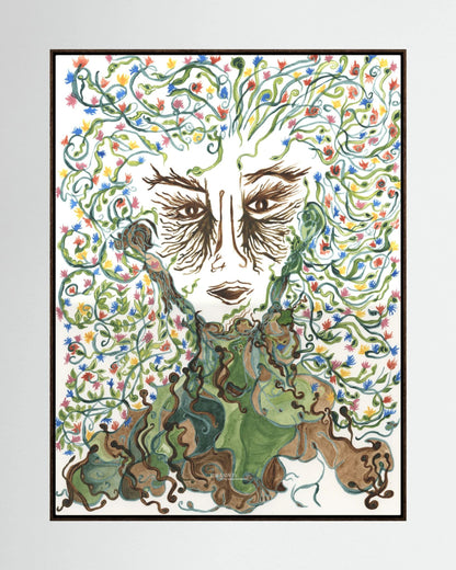 Lady Earth - Canvas Art Print