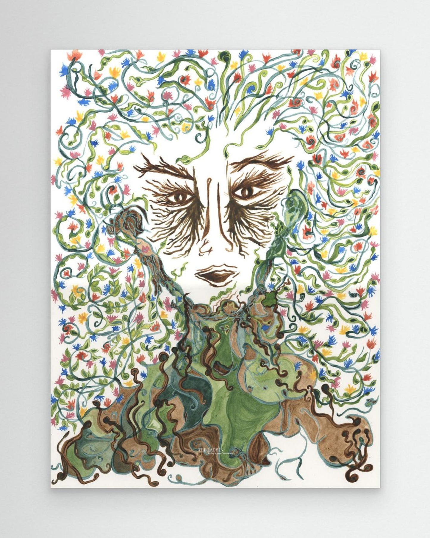 Lady Earth - Canvas Art Print
