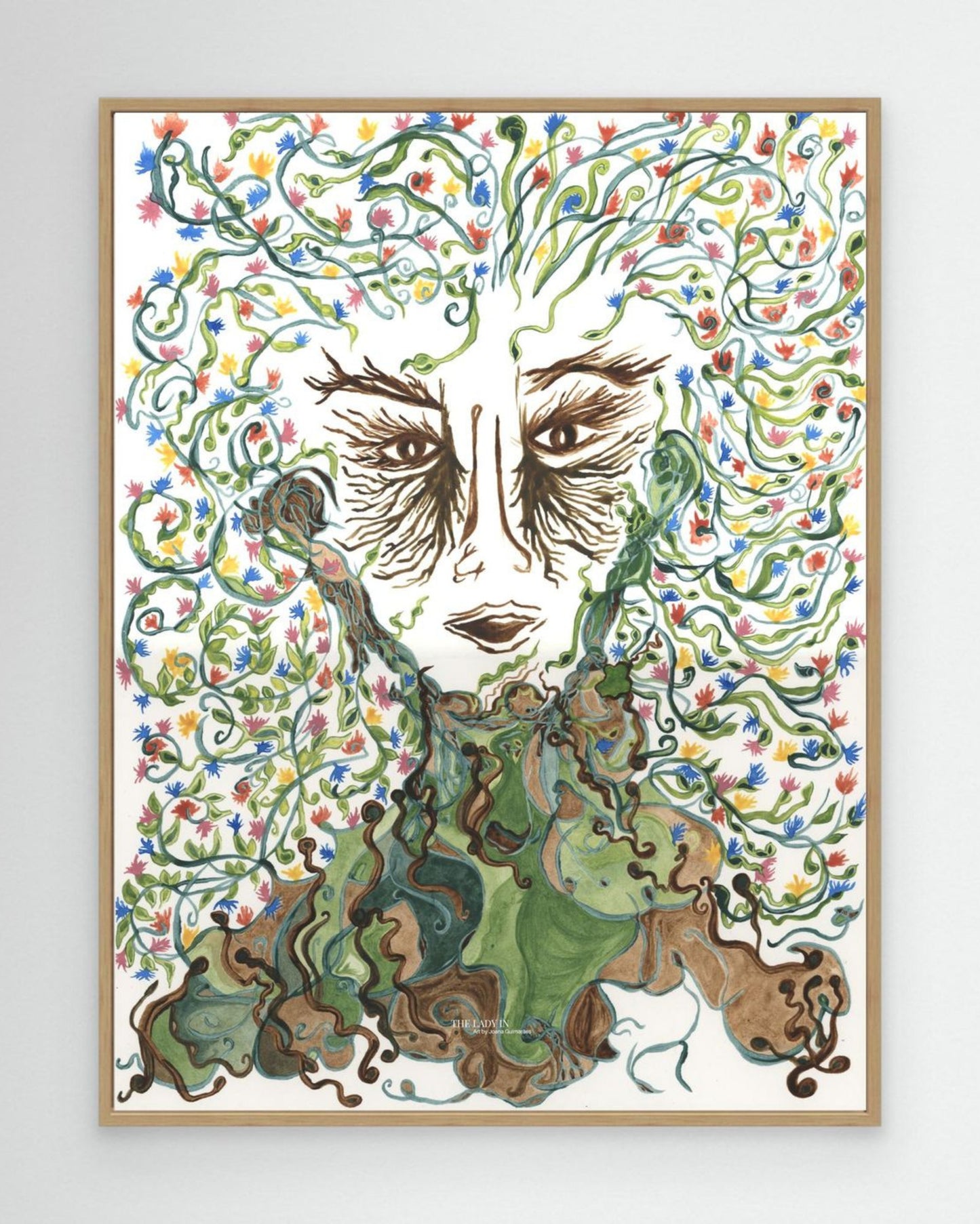 Lady Earth - Canvas Art Print