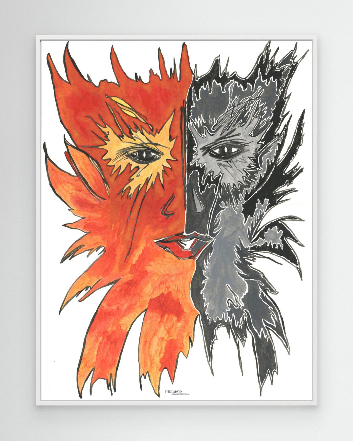 Half Asleep Half Awake - Canvas Art Print