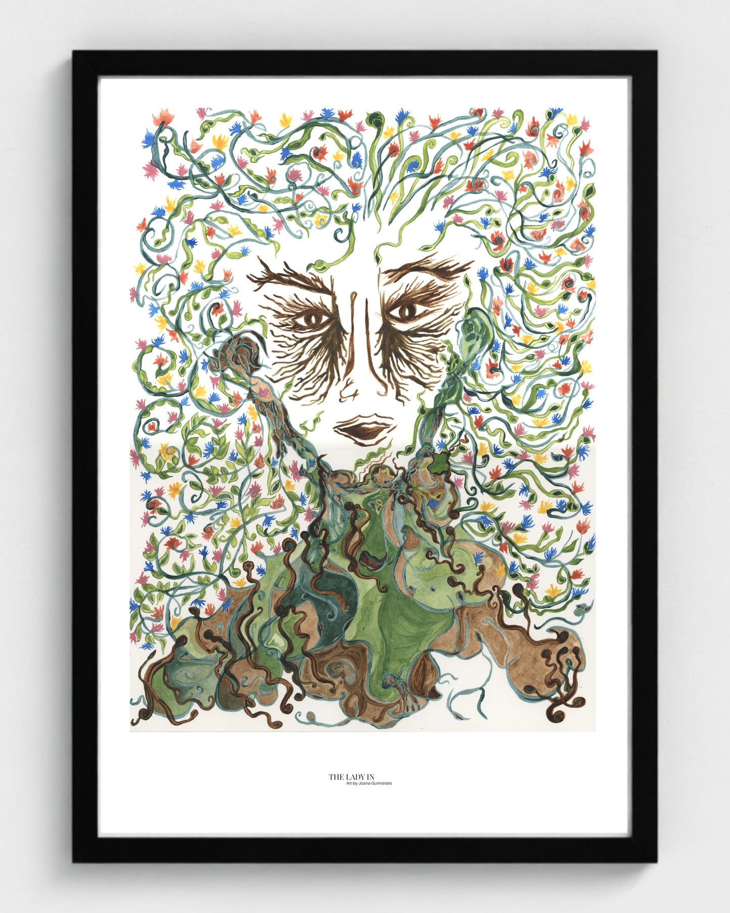 Lady Earth - Print on Fine Art Paper