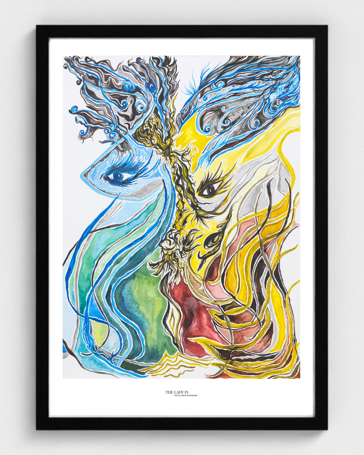 The Big Eyes - Print on Fine Art Paper
