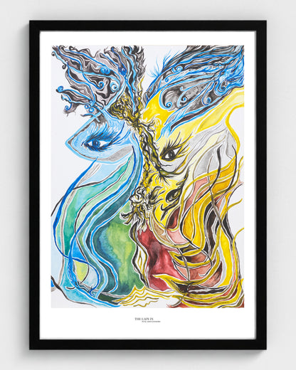 The Big Eyes - Print on Fine Art Paper