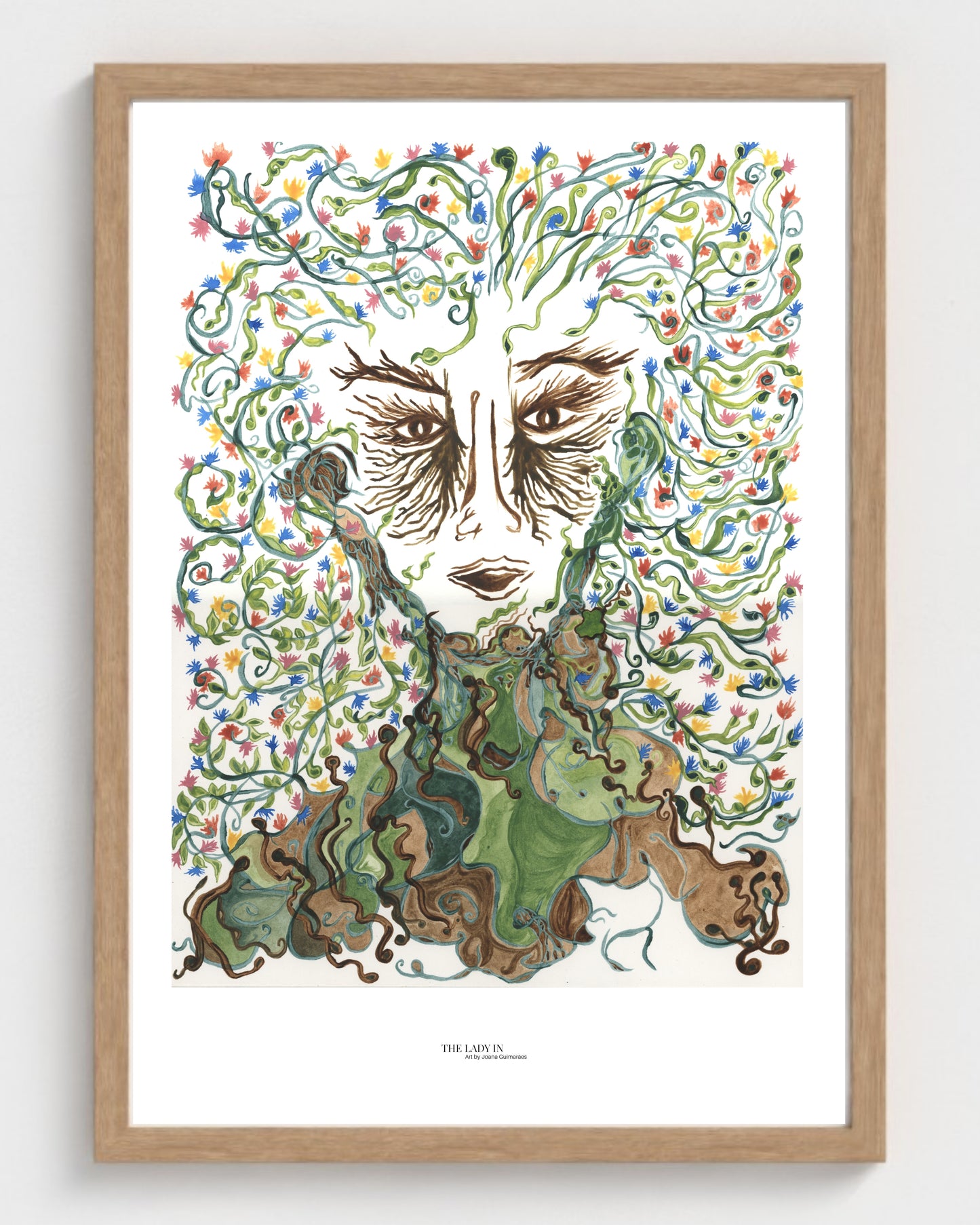 Lady Earth - Print on Fine Art Paper