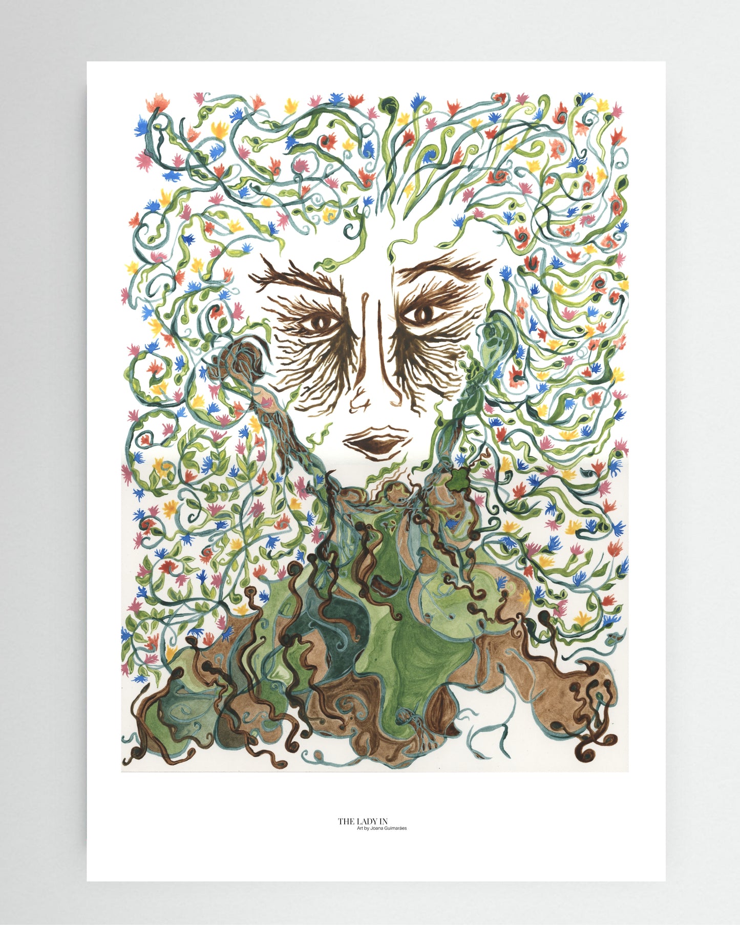 Lady Earth - Print on Fine Art Paper