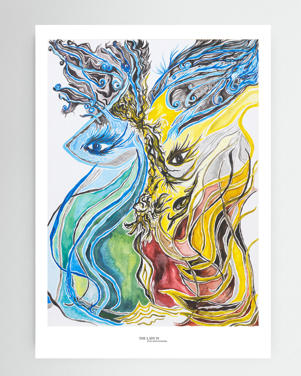 The Big Eyes - Print on Fine Art Paper
