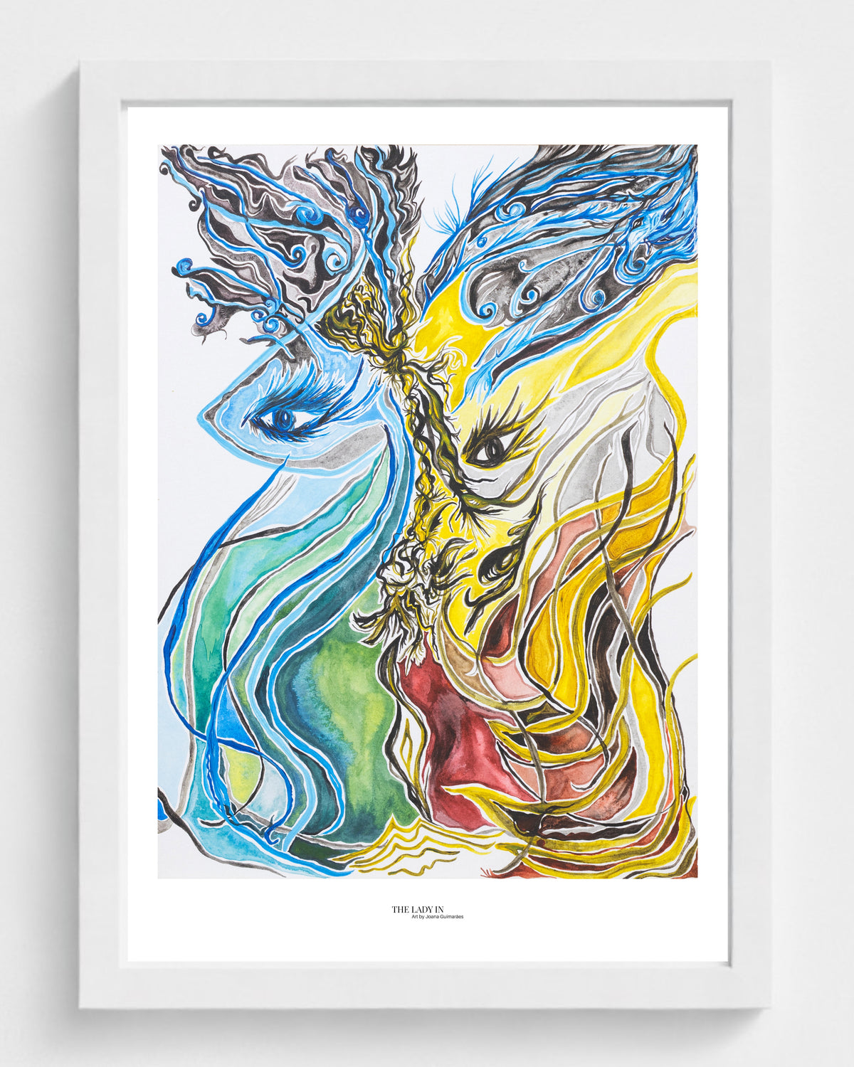 The Big Eyes - Print on Fine Art Paper