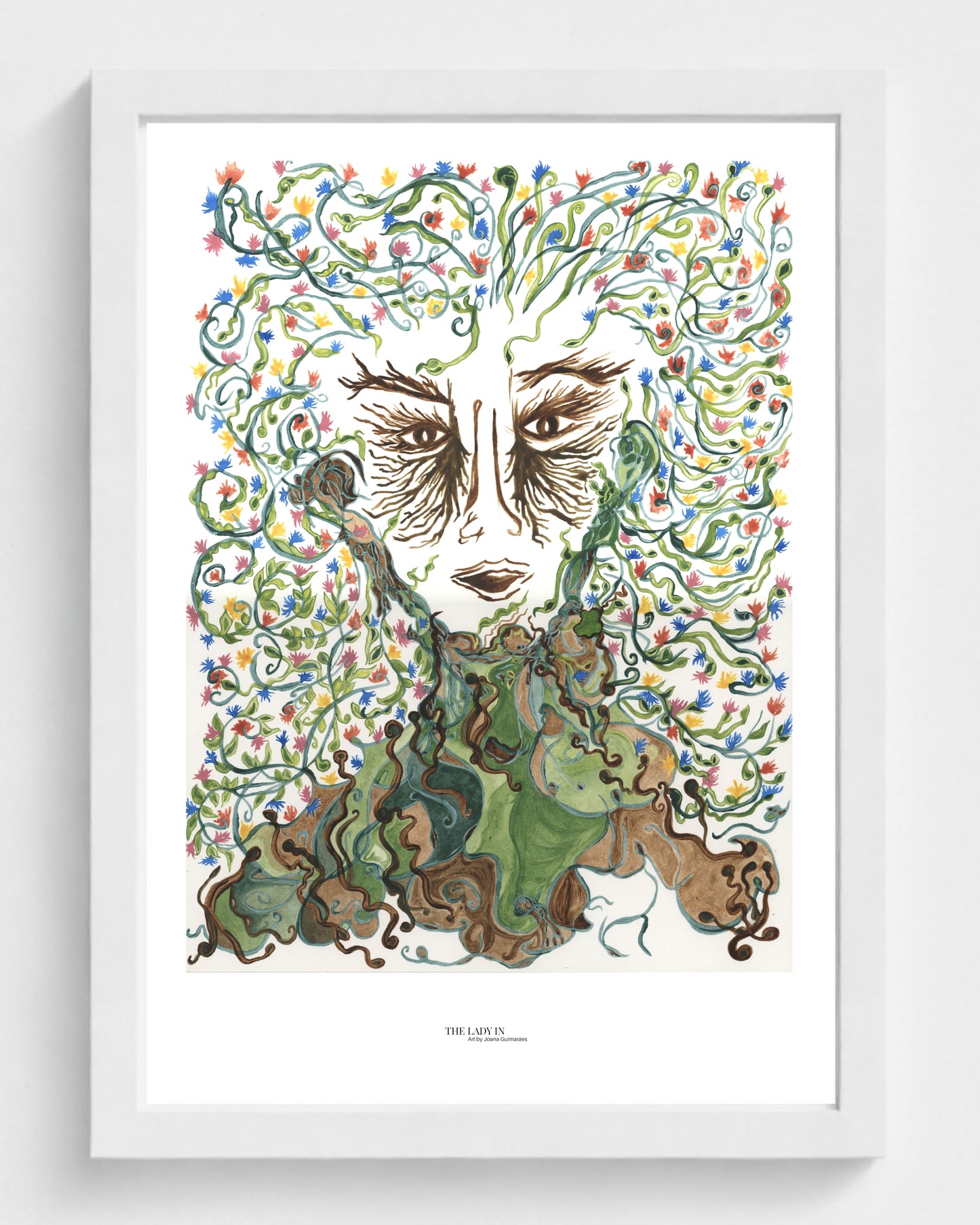 Lady Earth - Print on Fine Art Paper