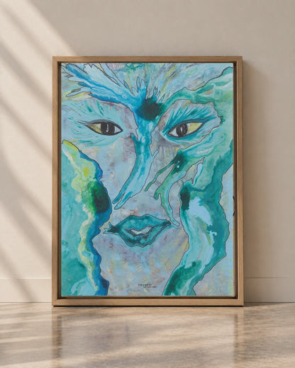 The Water Lord - Canvas Art Print