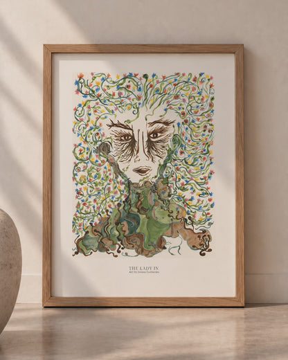 Lady Earth - Print on Fine Art Paper