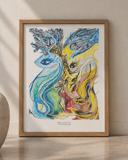The Big Eyes - Print on Fine Art Paper