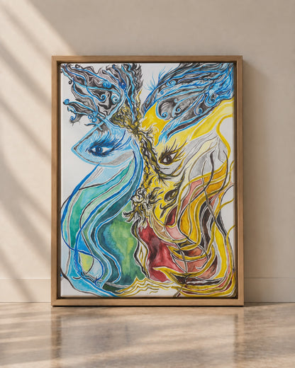 The Big Eyes - Canvas Art Print
