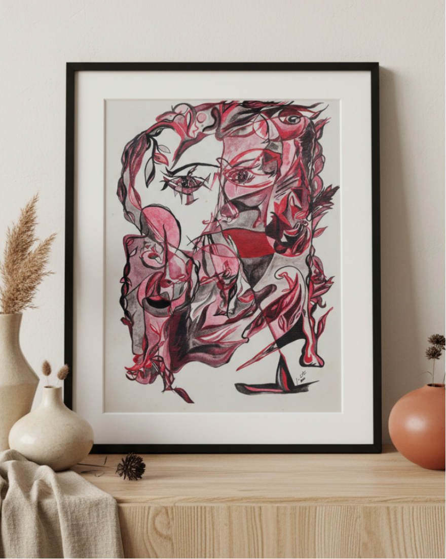 The Things We Could Not Finish During Confinement - Original Painting