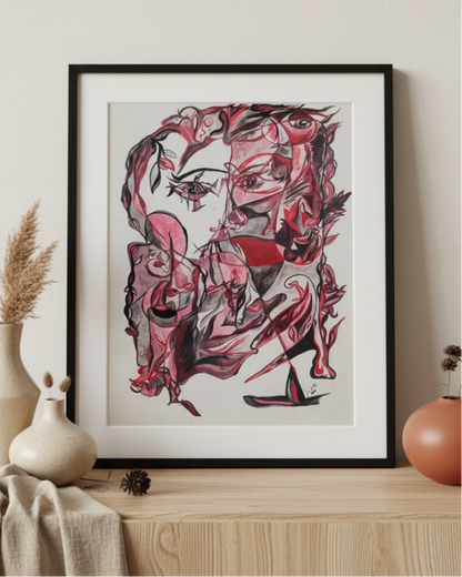 The Things We Could Not Finish During Confinement - Original Painting