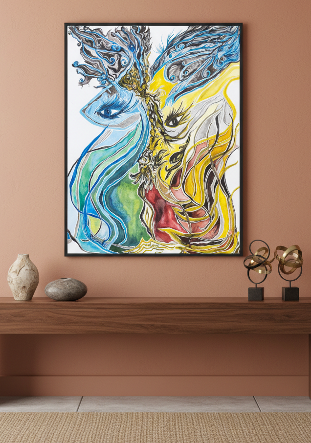 The Big Eyes - Canvas Art Print