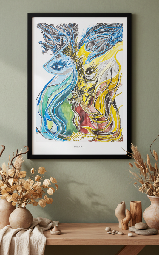 The Big Eyes - Print on Fine Art Paper