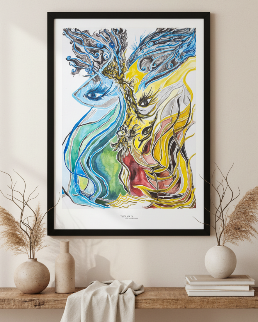 The Big Eyes - Print on Fine Art Paper