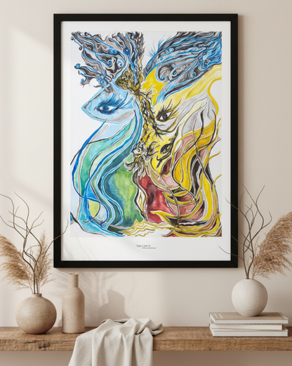 The Big Eyes - Print on Fine Art Paper