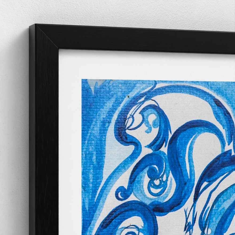 The Lady in the Mirror in the Morning - Print on Fine Art Paper