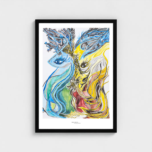 The Big Eyes - Print on Fine Art Paper