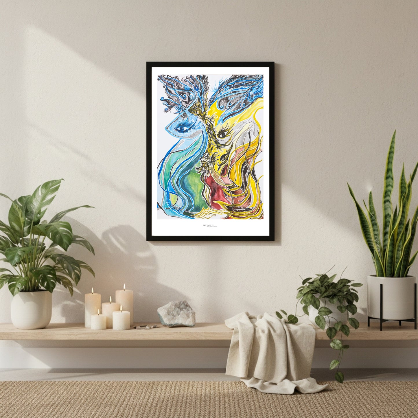 The Big Eyes - Print on Fine Art Paper