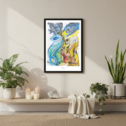 The Big Eyes - Print on Fine Art Paper