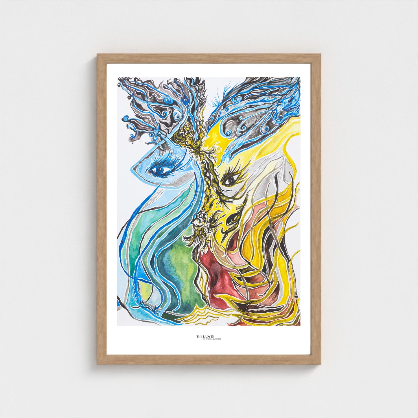 The Big Eyes - Print on Fine Art Paper