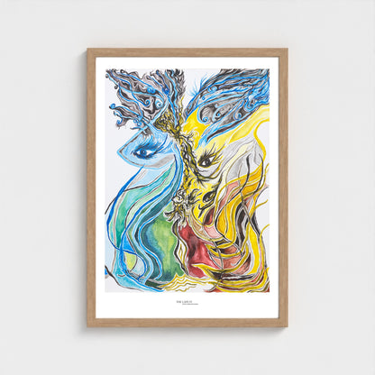 The Big Eyes - Print on Fine Art Paper